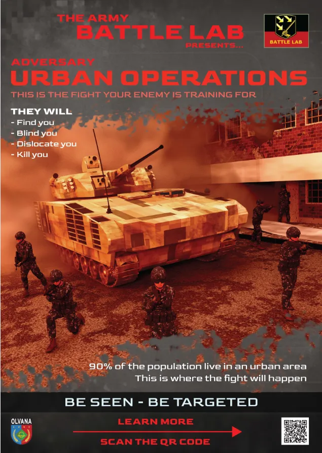 Urban Operation Adversary Poster