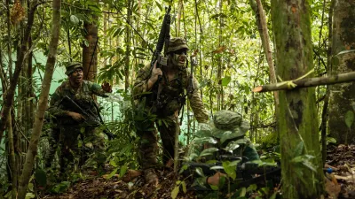 Malaysian and adf forces Training togerther