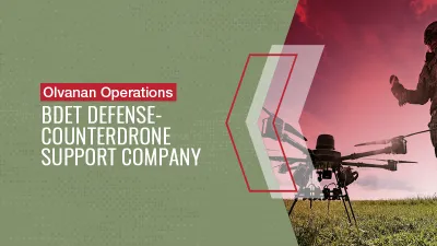 BDET Defence Counter Drone Support Company