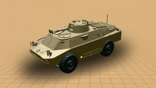 BRDM 2 Amphibious Vehicle