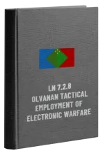 Book Image of 7.2.8 Olvanan Tactical Employment of Electronic Warfare