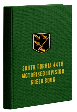 South Torbia 44th Motorised Division Green book 