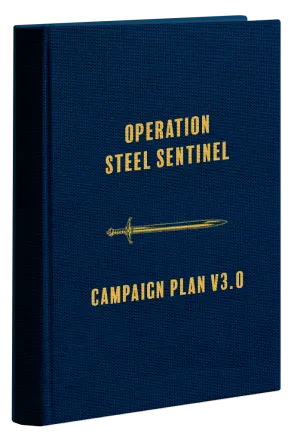 Op Steel sentinel Campaign plan V3