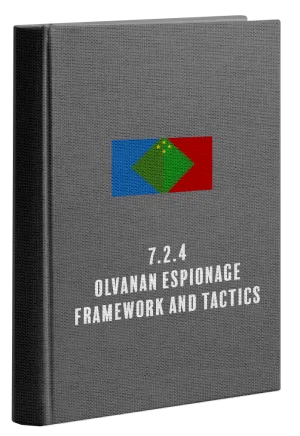 7.2.4 Olvanan Espionage Framework and Tactics